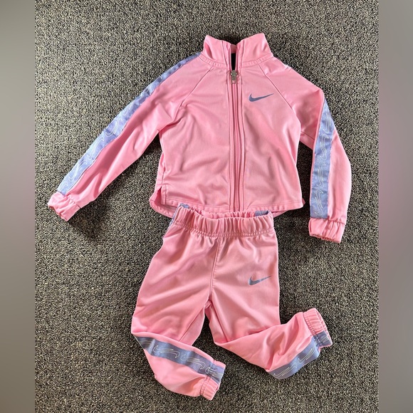Nike Other - 3/$15 Nike 2pc Pink/Purple Workout Suit Size 2T (T66)